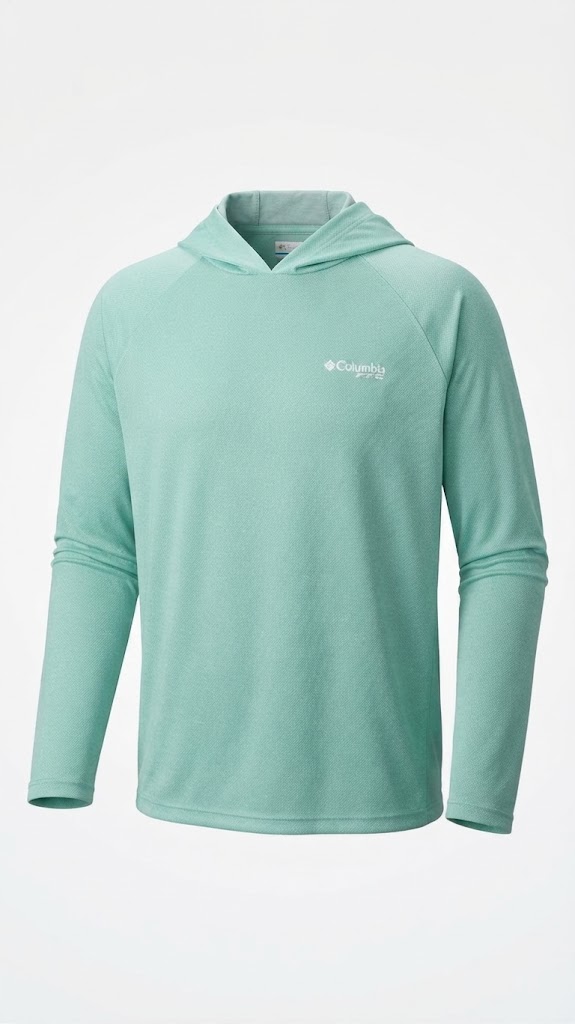 Columbia Men's PFG Terminal Tackle Heather Long-Sleeve Hoodie
